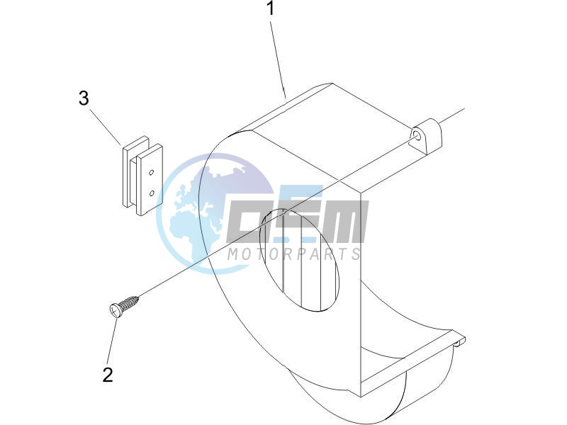 Flywheel magneto cover - Oil filter