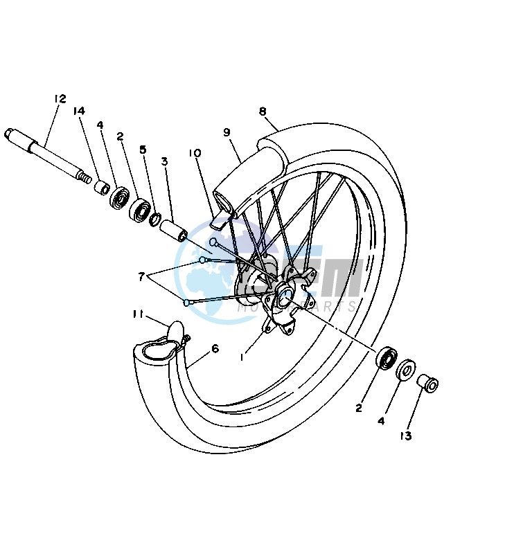 FRONT WHEEL