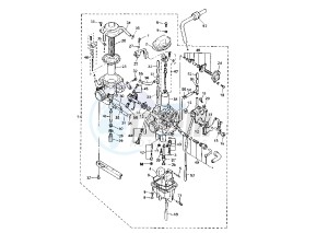 XTZ TENERE 660 drawing CARBURETOR