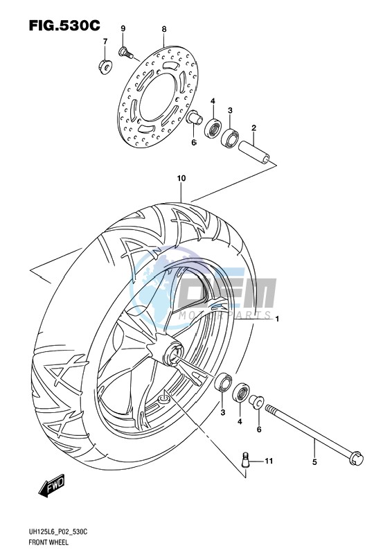 FRONT WHEEL