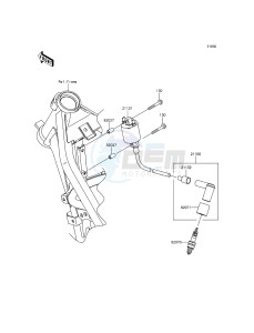 KLX125 KLX125CDS XX (EU ME A(FRICA) drawing Ignition System