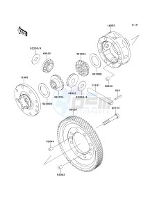 KAF 620 G [MULE 3000] (G6F-G8F) G8F drawing DIFFERENTIAL