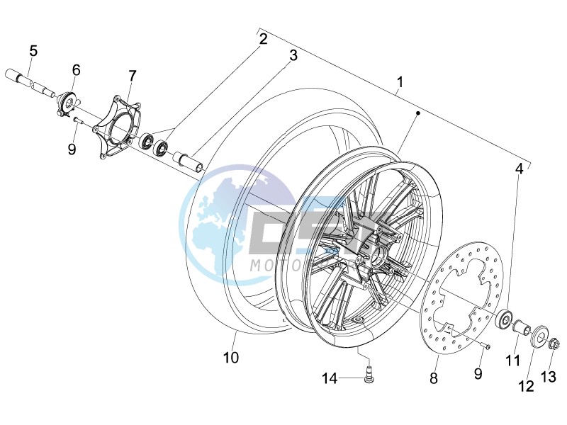 Front wheel