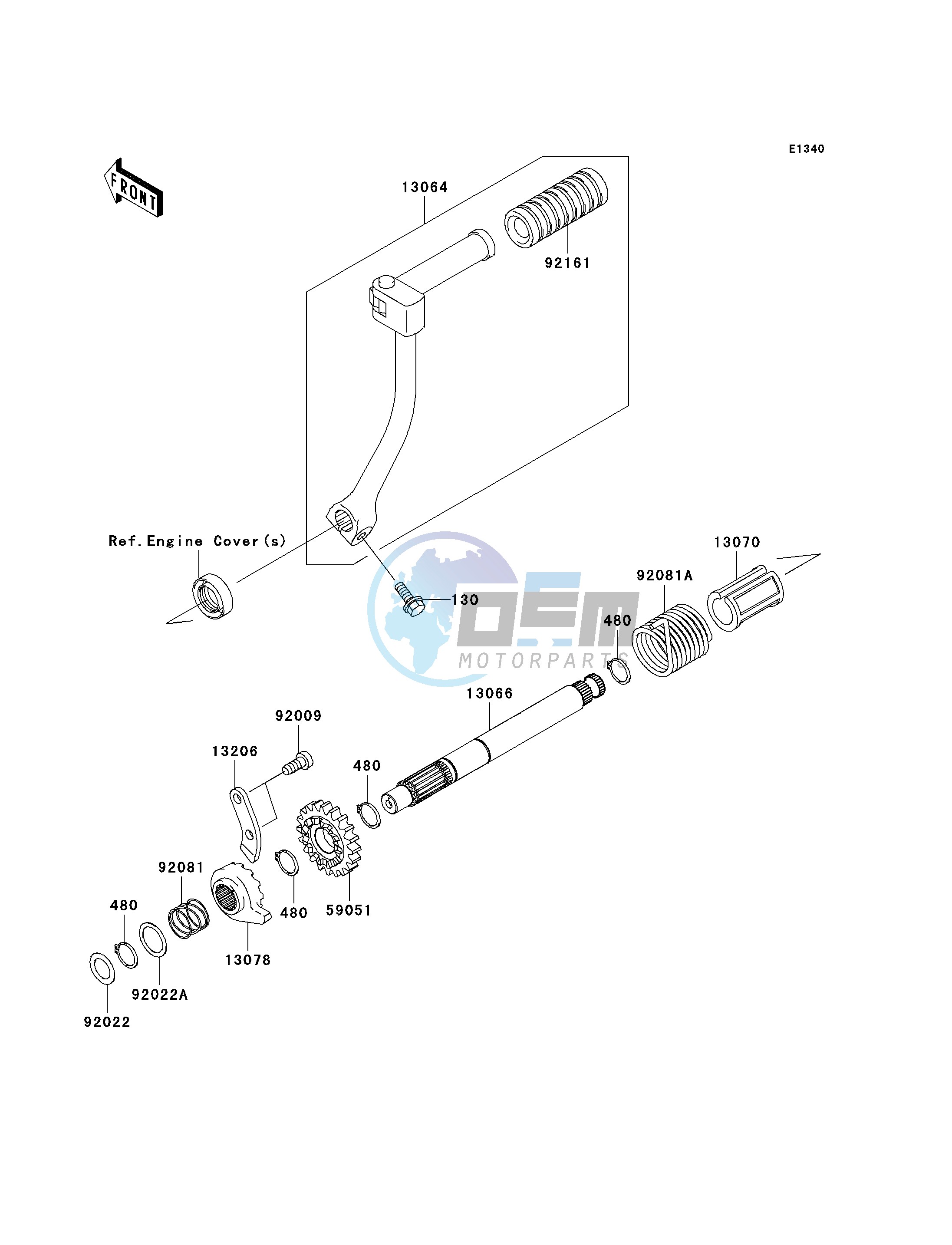 KICKSTARTER MECHANISM