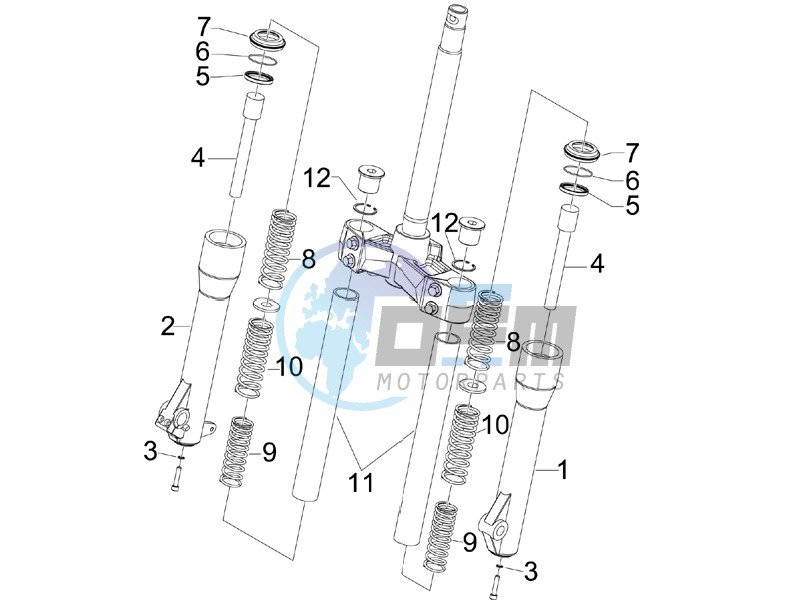 Fork components (Escorts)