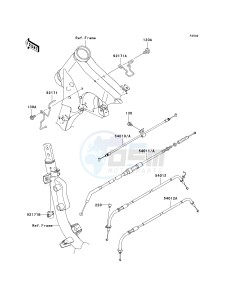 VN 900 B [VULCAN 900 CLASSIC] (6F-9F) B7F drawing CABLES