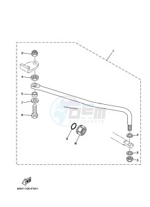 F20BEP drawing STEERING-ATTACHMENT