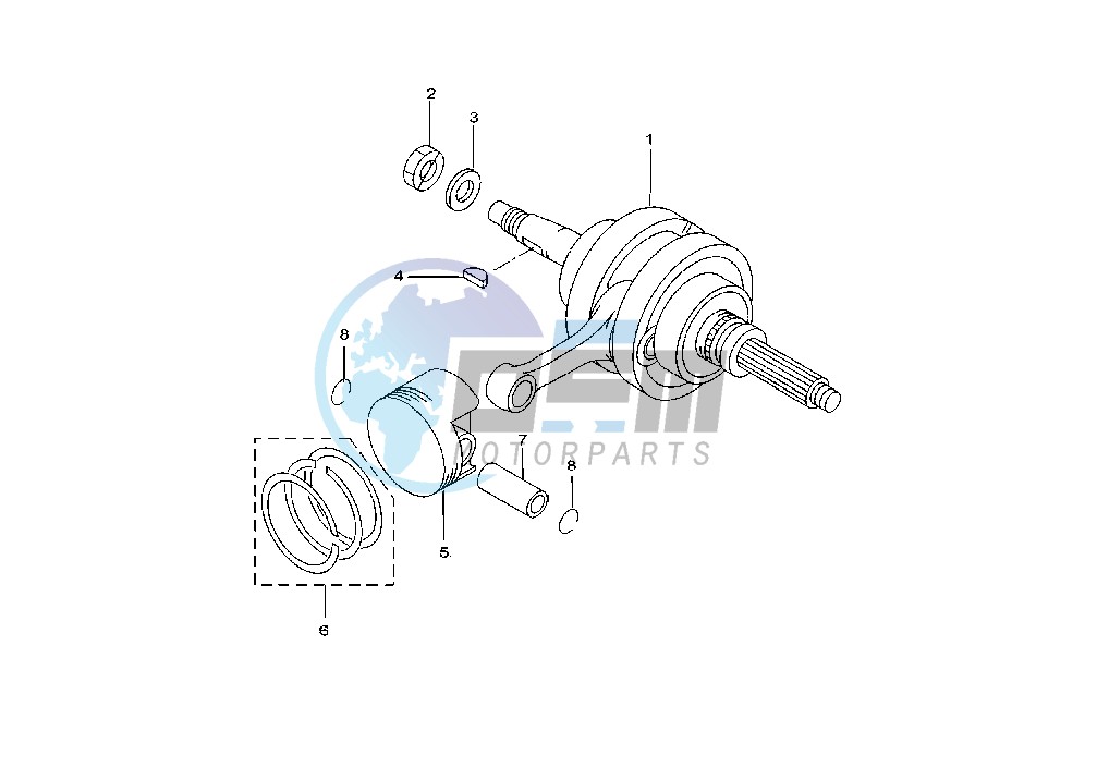 CRANKSHAFT PISTON