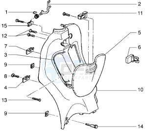 Liberty 50 2t drawing Front glove compartment