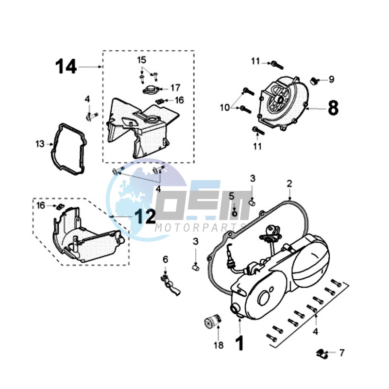 CRANKCASE COVER