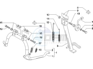 Beverly 500 2005-2006 drawing Stand