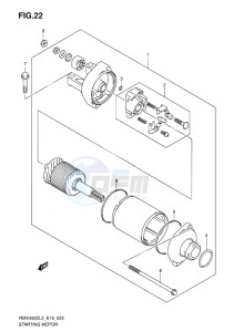 RMX450 drawing STARTING MOTOR