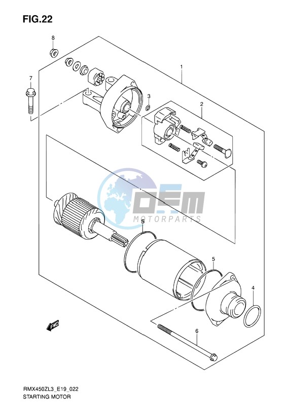 STARTING MOTOR