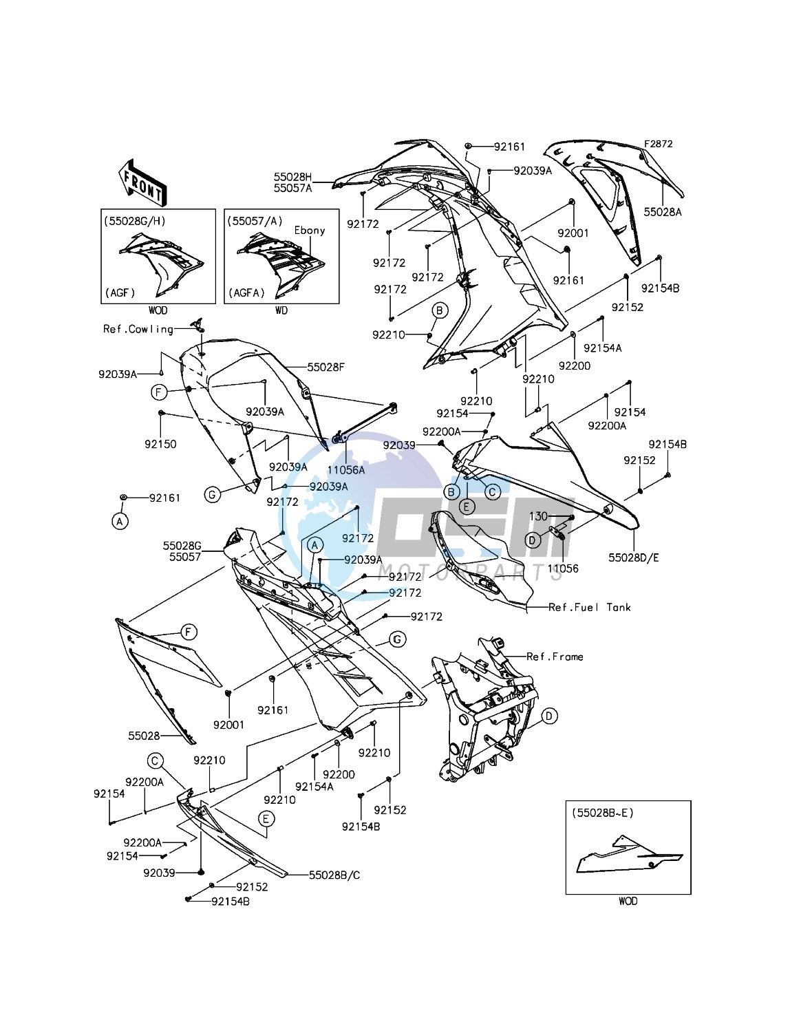 Cowling Lowers