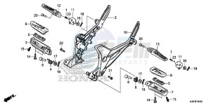 MSX125F MSX125 UK - (E) drawing STEP