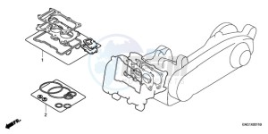 FJS400D9 ED / 2ED drawing GASKET KIT A