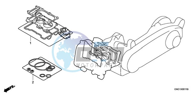 GASKET KIT A