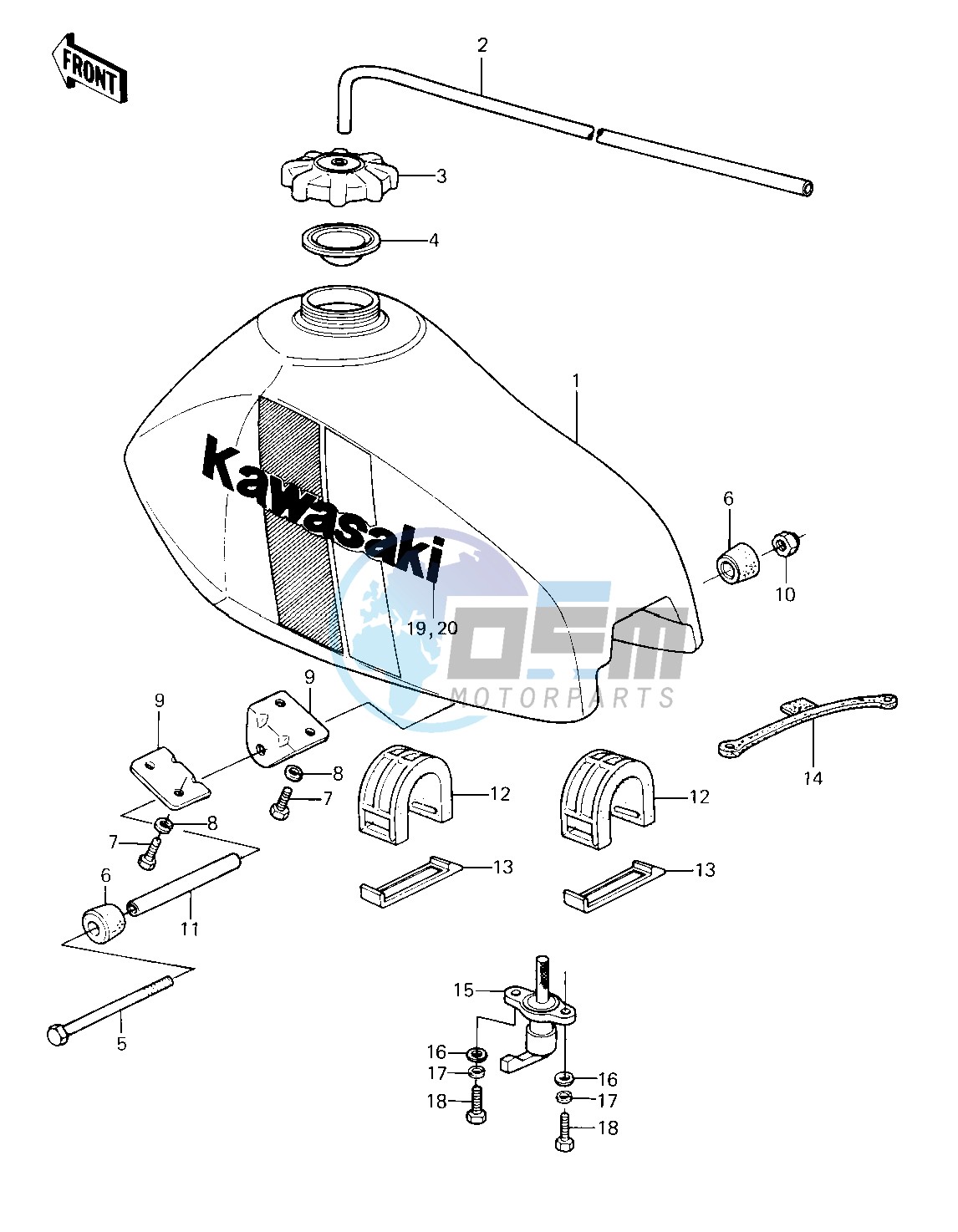 FUEL TANK -- 81 KX80-C1- -