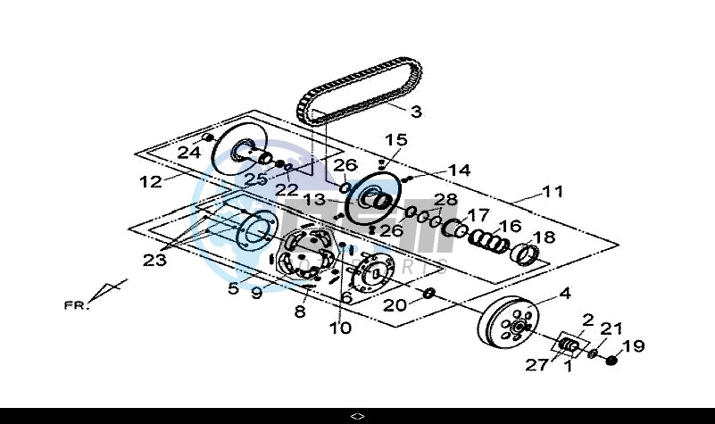 DRIVEN PULLEY