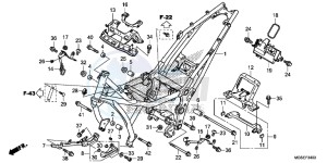 NC700SAC drawing FRAME BODY