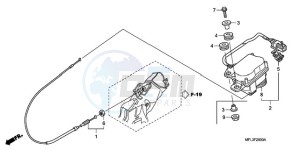 CBR1000RR9 Korea - (KO / MK) drawing SERVO MOTOR