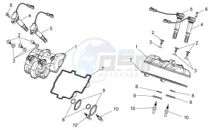 RSV 4 1000 4V drawing Valves cover