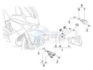 Runner 125 VX 4t e3 serie Speciale drawing Head lamp - Turn signal lamps