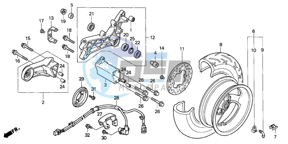 REAR WHEEL