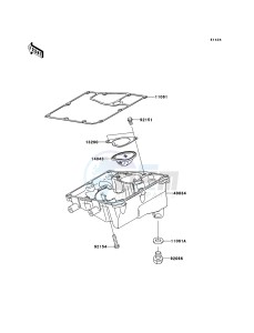 VERSYS_ABS KLE650DEF XX (EU ME A(FRICA) drawing Oil Pan