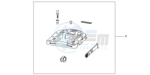 CBF1000T drawing RR.CARRIER BASE