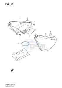 VL800 INTRUDER EU drawing LUGGAGE BOX