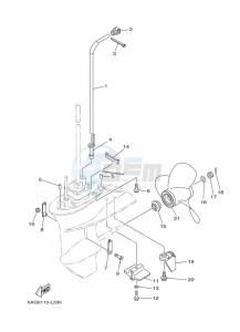 F15CEHL drawing PROPELLER-HOUSING-AND-TRANSMISSION-2