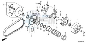 NSC50WHC drawing DRIVEN FACE