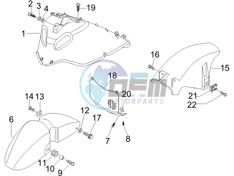 Wheel housing - Mudguard