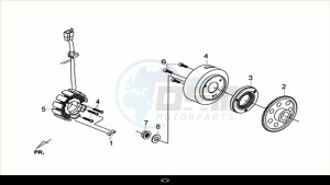 JOYRIDE 300 (LJ30W1-EU) (M2) drawing FLYWHEEL - STATOR