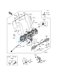 Z800_ABS ZR800BEF FR GB XX (EU ME A(FRICA) drawing Throttle