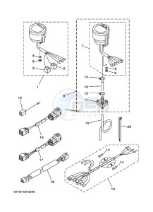 LZ150P drawing SPEEDOMETER