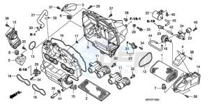 CBF600N9 UK - (E / MKH) drawing AIR CLEANER