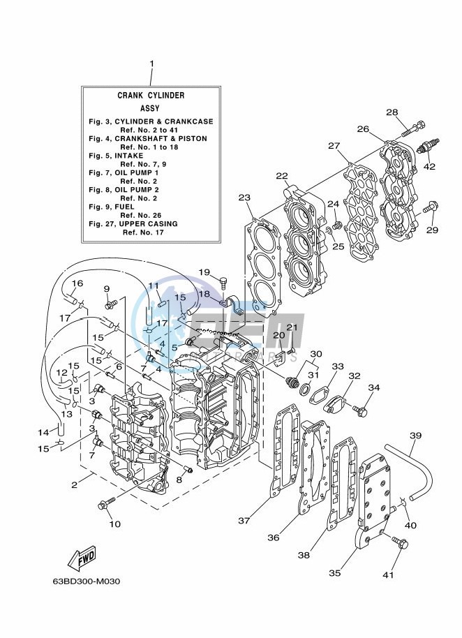 CYLINDER--CRANKCASE