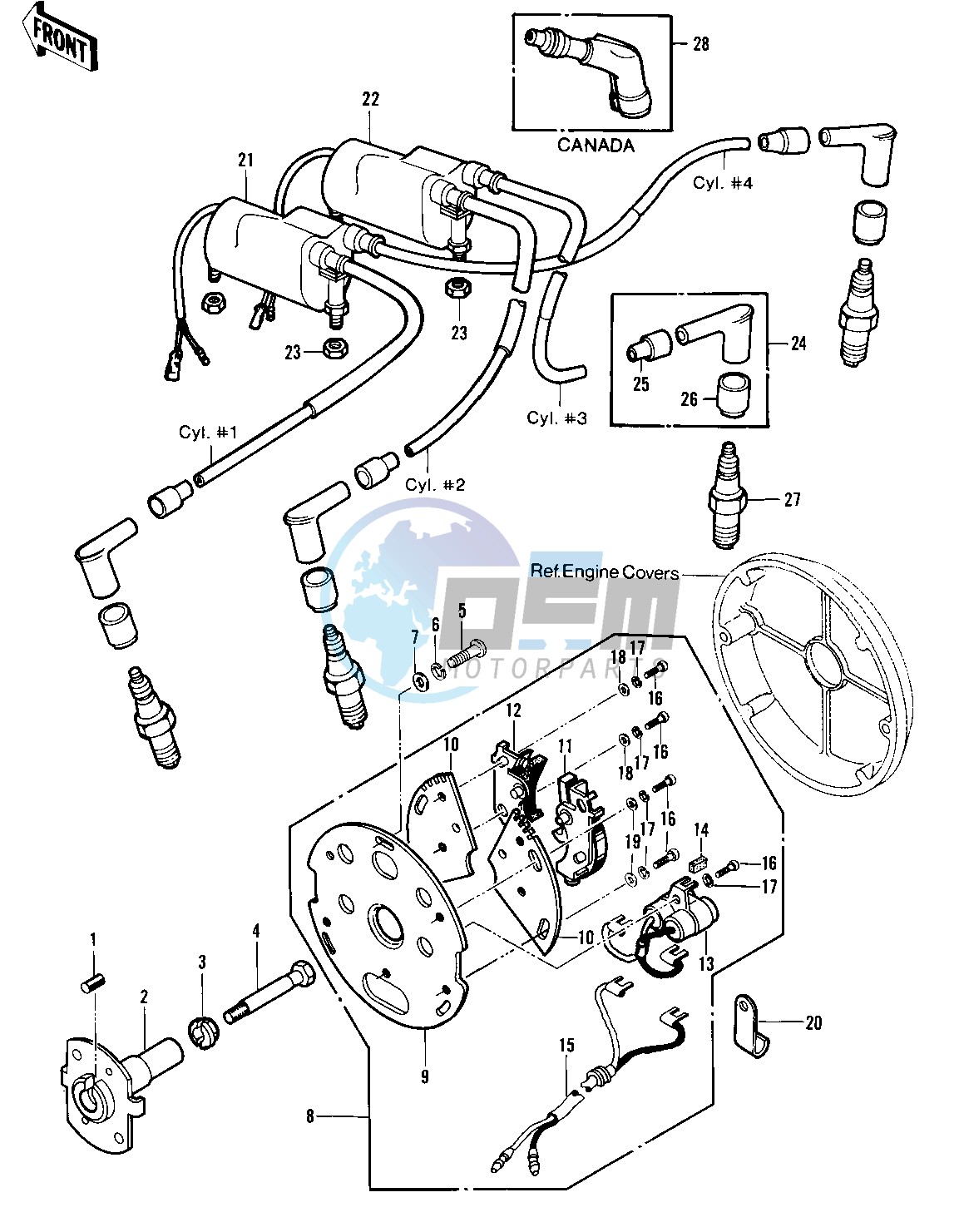 IGNITION -- KZ1000-C2- -