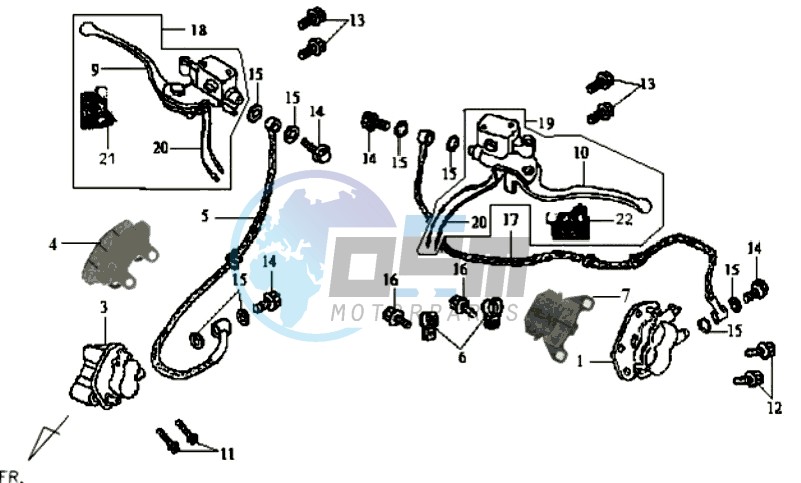 BRAKE CALIPER / BRAKE LEVER