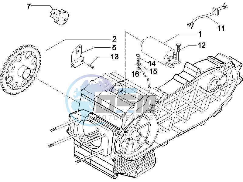 Starter - Electric starter