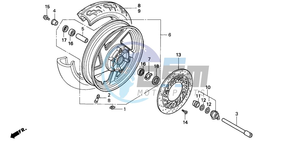 FRONT WHEEL