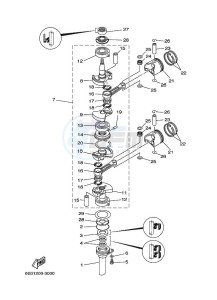 E15DMHL drawing CRANKSHAFT--PISTON