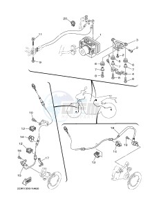 MT09A MT-09 ABS 900 (2DRF 2DRG) drawing ELECTRICAL 3