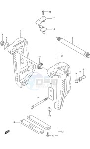 DF 250 drawing Clamp Bracket (DF 250S)