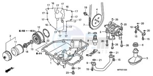 CB1300SA9 France - (F / ABS BCT CMF MME TWO) drawing OIL PAN/OIL PUMP