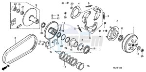 FES125B drawing DRIVEN FACE