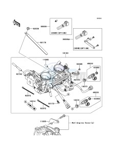 ER-6f ABS EX650D9F GB XX (EU ME A(FRICA) drawing Throttle