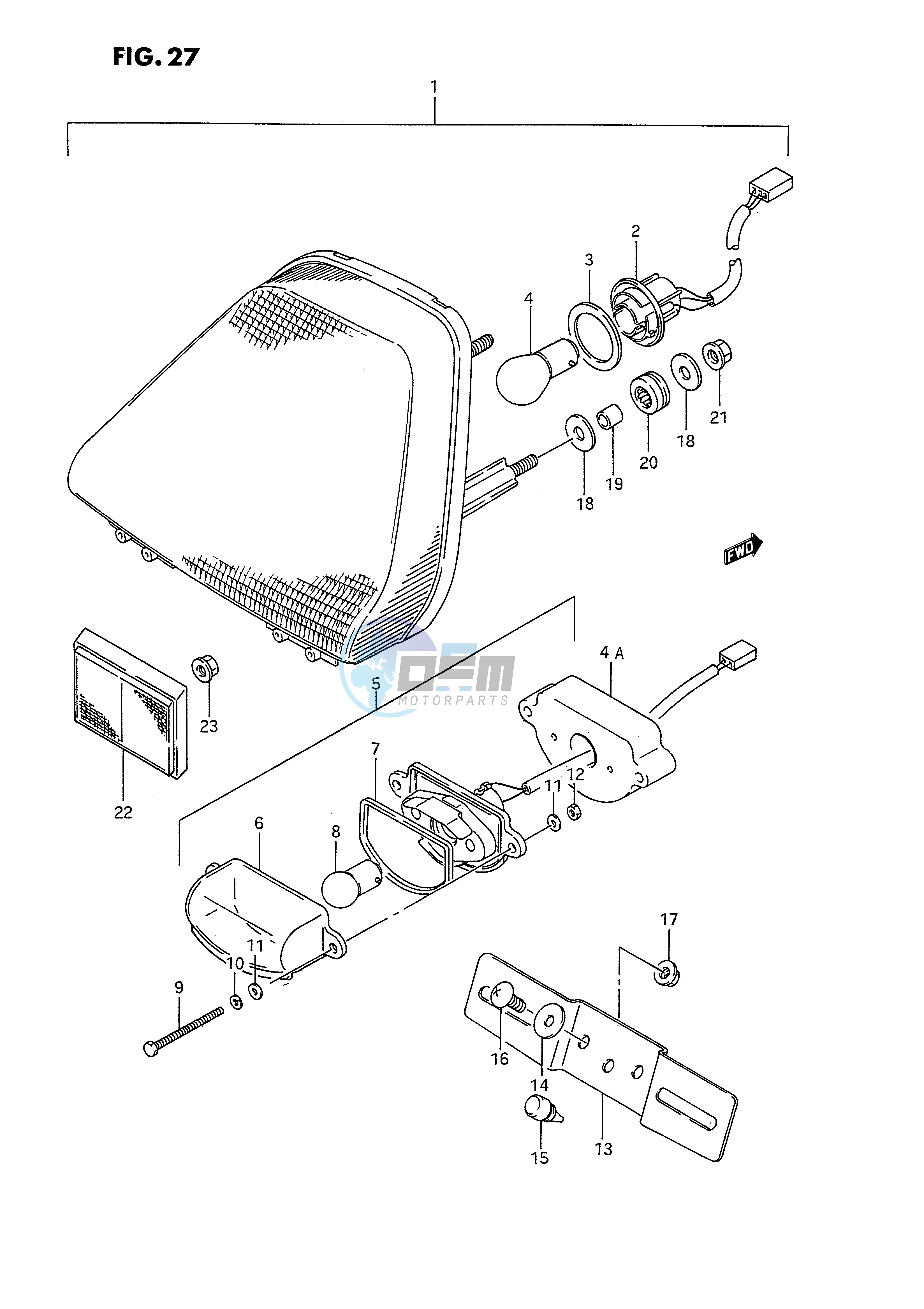 REAR COMBINATION LAMP